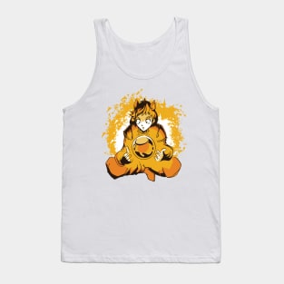 ANIME CAT WITCH CRYSTAL BALL LADIES T SHIRT Tank Top